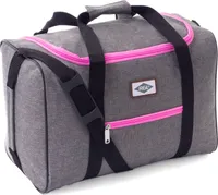 RGL 40B Flugzeugtasche Handgepäck Tasche Grösse: 40x20x25 Farbe: Grau-Rosa