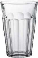 6 x Wasserglas, Longdrinkglas, Hartglas, transparent, 36 cl, Ø 8.7 cm, Höhe: 12.3 cm