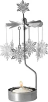Schneeflocken-Teelichtkarussell - Pluto Design