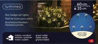 Lumineo LED Buchsbaumkugelnetz Ø 35 cm 60 Lichter warmweiß