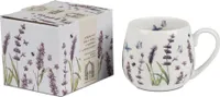 DUO FLORAL Fassbecher 430 ml CLASSIC LAVENDER Nový kostený porcelán