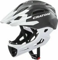 Prilba Cratoni C-Maniac integrálka čierna-biela mat veľkosť L-XL (58-61 cm) 112401E3
