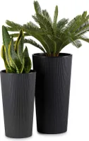 Urbanika ECO Topfset schwarz 2 Stück