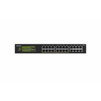 Netgear GS324P - Unmanaged - Gigabit Ethernet (10/100/1000) - Vollduplex - Power over Ethernet (PoE) - Rack-Einbau - 1U