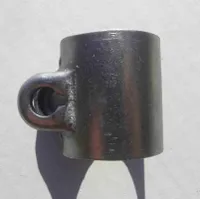 Rahmenbauteil Sattelrohrmuffe mit Klemme, roh