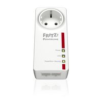 AVM Fritz!Powerline 1220E Single International (Powerline Netzwerkadapter/Extender, 1200 Mbit/s, 2 Gigabit LAN Port)