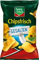 funny frisch Chipsfrisch solony smak ziemniaczany z solą 150g