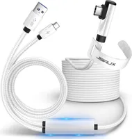 JSAUX CD0044 5M kabel pro Meta Oculus Quest 3 2 1 Pro USB-C úhlový USB-A