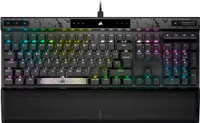 Corsair K70 MAX klawiatura Gaming USB Niemiecki Czarny