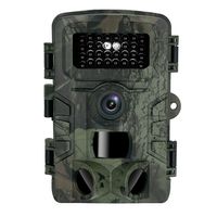 Wildkamera 1080P 36MP Abzug Entfernung Bis 20 m Wildkamera IP54 wasserdichte Hof Überwachungskamera mit Infrarotsensor, dunkelgrün