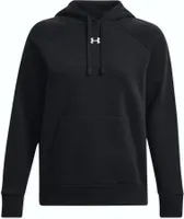 Under Armour Black Rivale Hoodie mit Logo – Xs