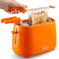 DeLonghi CTLAP2203.O Toaster 2 Scheibe(n) Orange 550 W