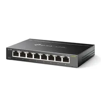 TP-Link TL-SG108S Nespravovaný gigabitový Ethernet (10/100/1000) čierny