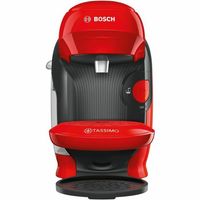 Bosch TAS1103 Kapslový kávovar Tassimo Style, 1400 W, ovládání jedním dotykem, jednoporcový, Intellibrew, červený