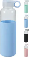 Trinkflasche Glas mit Hülle 550ml