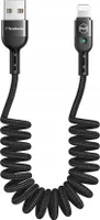 Mcdodo Kábel USB-Lightning, CA-6410, pružinový, 1,8 m (čierny)