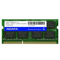 ADATA Premier Series - DDR3L - Modul - 4 GB - SO DIMM 204-PIN - 1600 MHz / PC3L-12800 - ungepuffert
