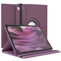 EAZY CASE Tablet Hülle kompatibel mit Apple iPad Air 4 / Air 5 Hülle, 360° drehbar, Tablet Cover, Tablet Tasche, Premium Schutzhülle aus Kunstleder in Lila