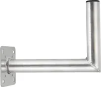 PremiumX 35cm Wandhalter Aluminium SAT ALU Wand-Halterung für Satellitenschüssel Antenne 350mm