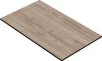 COMPACT | Gastro HPL Tischplatte | B:T 120 x 70 cm | Rustikal Eiche | Rechteckig | Gastro HPL Tischplatte