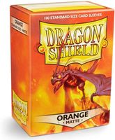 Dragon Shield Matte: Orange (100 Stück)