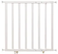roba Türschutzgitter zum Klemmen, weiß, Breite 62-105cm, Treppengitter für Kinder und Haustiere