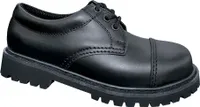 Brandit Schnürschuh Herren Phantom 3-Loch schwarz Basics Leder EU42