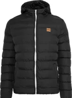 Urban Classics Basic Bubble Jacket blkwhtblk - S
