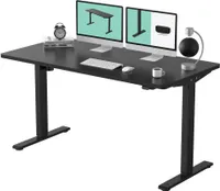 FLEXISPOT Schreibtisch Basic-Series, Elektrisch höhenverstellbarer Schreibtisch, 2- Fach-Teleskop