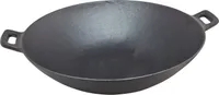 Gusseisen Wok - ca. 36x11 cm