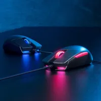 ASUS ROG Strix Impact II Electro Punk - optyczna - USB Typ-A - 6200 DPI - Schwarz - Pink ASUS