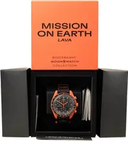 Omega x Swatch Moonswatch Mission on Earth l Lava