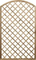 Rankgitter 195 x 120 cm, kesseldruckimprägniert braun