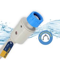Europart 10071941 Zulaufschlauch Kaltwasser 1,5m 3/4" 25°C mit Aquastop Sicherheitsventil Universal für Waschmaschine Geschirrspüler