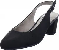 Jana Damen Slingpumps in Schwarz, Größe 37
