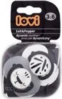 Lovi | Silikon-Schnuller, kiefergerecht, 2 St., 18+