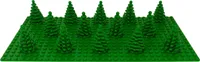 LEGO® Malý stromček Jedľa Borovica Smrek Zelená - 2435 NOVINKA! Množstvo 10x