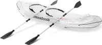 InnovaGoods Transparent aufblasbares Kajak mit Zubehör Paros 312 cm 2 Plätze