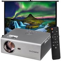 Overmax Multipic 3.5 LED projektor, obraz až 150“ v HD rozlišení, bezdrátové připojení Wi-Fi, vestavěná aplikace YouTube