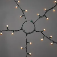 LED mit 8 Stränge Konstsmide Ring, Baummantel