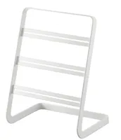 Stojanček na náušnice Yamazaki Tower Earring Stand, biely