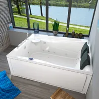 Whirlpool Pool Badewanne  Wanne W12H-C-SC 180x135cm
