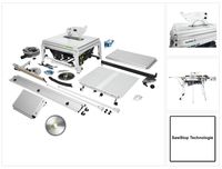 Festool TKS 80 EBS Set Tischkreissäge 2200 Watt 254 mm ( 575828 ) + Universal Kreissägeblatt W40 ( 575975 ) + 1x KT-TKS 80 Patrone ( 575851 )