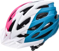 Kask rowerowy Meteor Marven M 55-58 cm różowy/biały/morski