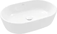 Villeroy & Boch Architectura Opzetwastafel Ovaal Met Overloop 60x40x15,5 cm Alpin Wit