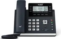 Yealink SIP-T43U, IP-Telefon, Grau, Kabelgebundenes Mobilteil, Tisch/Wand, Im Band, Außerhalb des Bandes, SIP-Info, 12 Zeilen