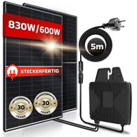 Schwaiger Balkonkraftwerk Solar 600W, Smartphone App