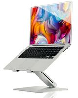Laptop Ständer Höhenverstellbar Laptophalter Schreibtisch Laptop Erhöhung für Notebook Halterung MacBook Ständer, Dell, Lenovo, Samsung, Acer und Huawei MateBook