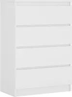 Kommode 70cm - mit 4 Schubladen in Weiß / Verschiedene Farben und Großen