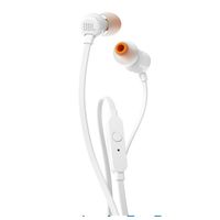JBL In Ear Kopfhörer T110, Mikrofon, Headset, Farbe: Weiß